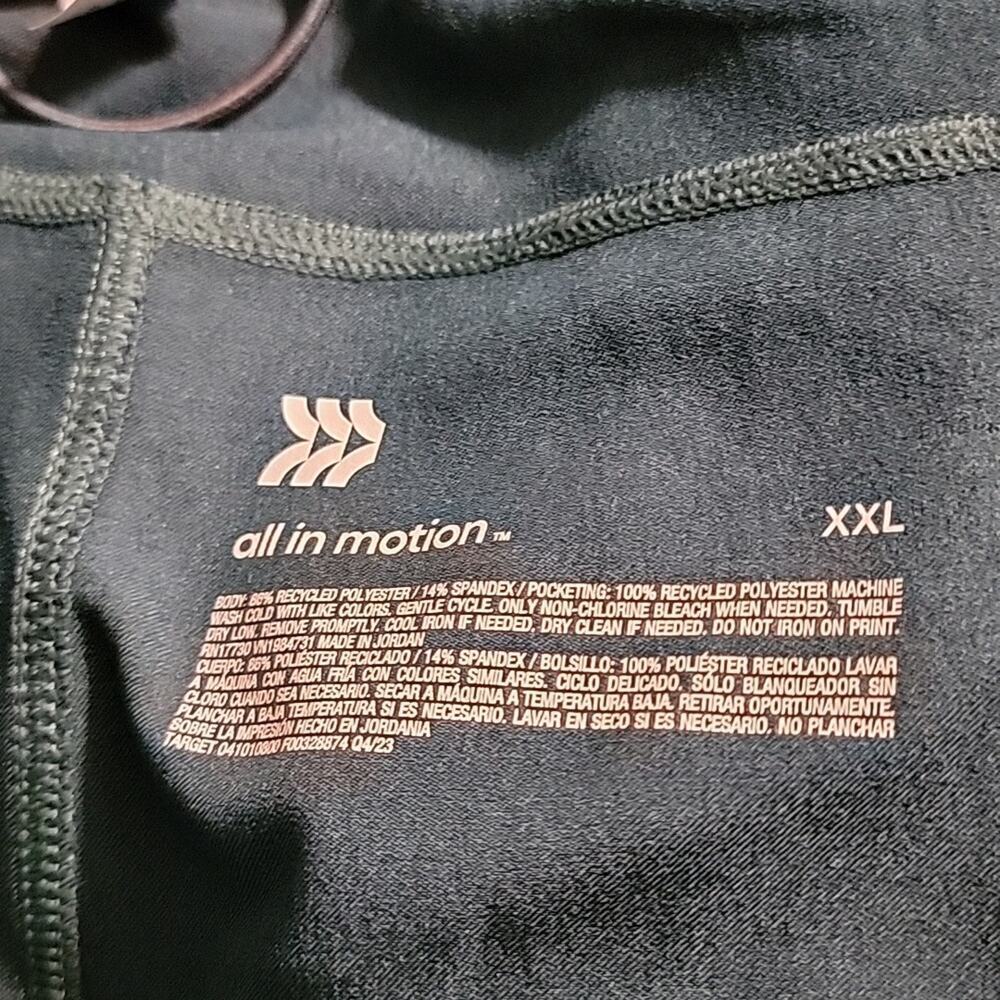 Mens XXL All in Motion Green 8 inch Shorts - Picture 11 of 11